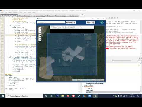 NDVI - navigation and satellite acquisition using sentinelsat