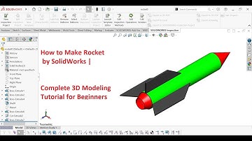 How to Make Rocket by SolidWorks | Complete 3D Modeling Tutorial for Beginners