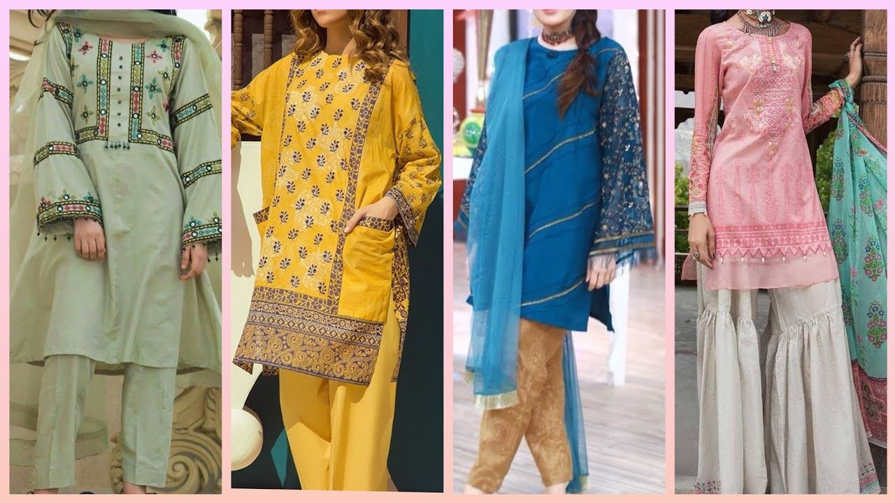 New Designer's Summer Dress Idea's With Stylish Stitching