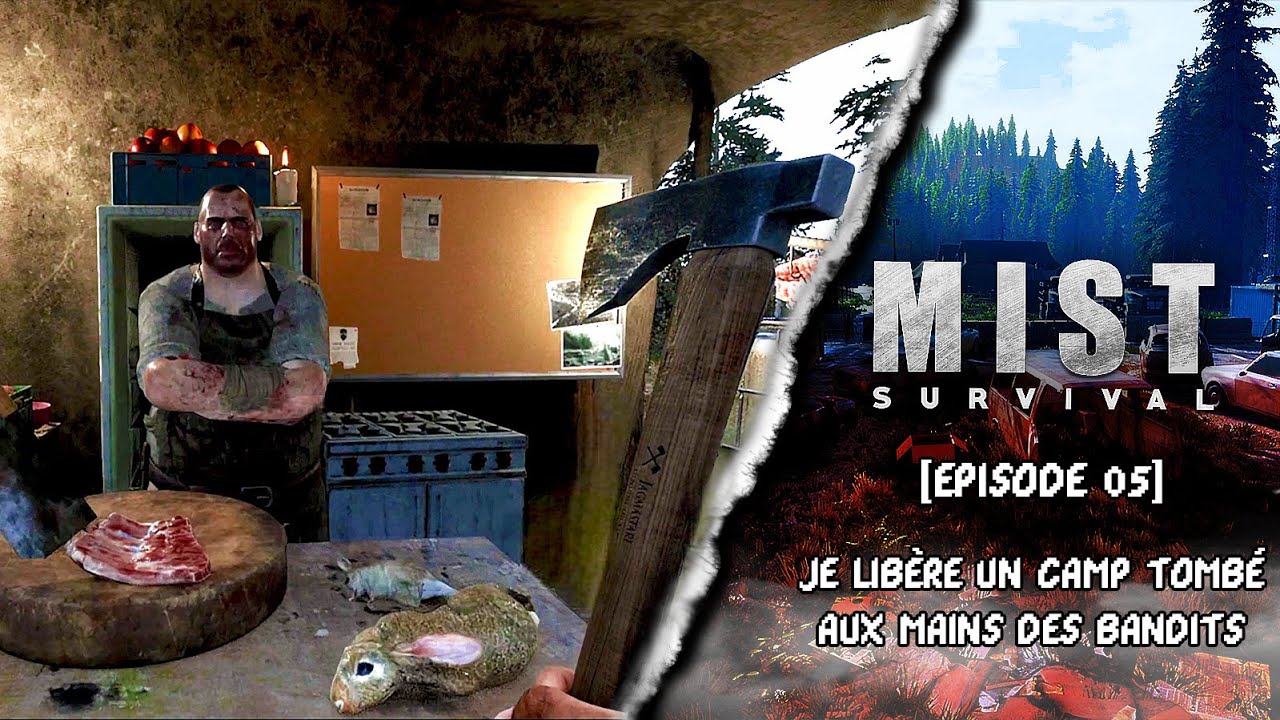 MIST SURVIVAL [EP05] - Je libère un camp tombé aux mains des bandits