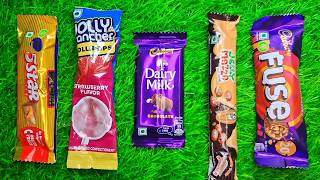 🎧 Satisfying Chocolate Unwrapping & Tapping Sounds | 5 Star Dairy Milk Lollipop Milkybar 🍫✨ ASMR