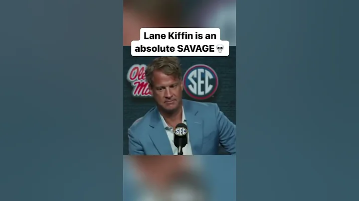 Lane Kiffin TROLLED the reporter 😂 #shorts