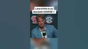 Lane Kiffin TROLLED the reporter 😂 #shorts