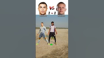 Ronaldo vs Haaland fans 🤔 #shorts #football #fans #youtube #trending #ronaldo #haaland #viralvideo