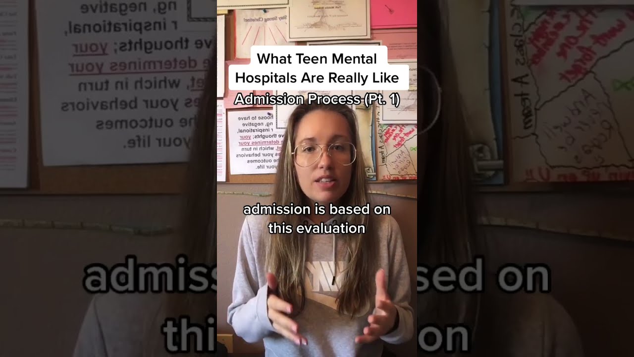 My Teen Mental Hospital Experience Part 1 Of 4 Admission Process Shorts