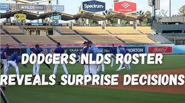 2022 NLDS: Dodgers postseason roster includes some surprise in bullpen, Hanser Alberto left off