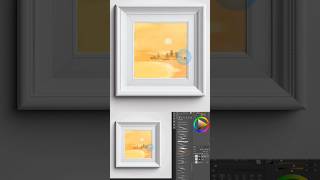 Express Art: Drawing Urban and Seascape in a Minute. Photoshop Speed  Art.