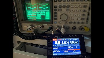 Mini1300 em 4 modos digitais: WSPR FT8 FT4 e JT65