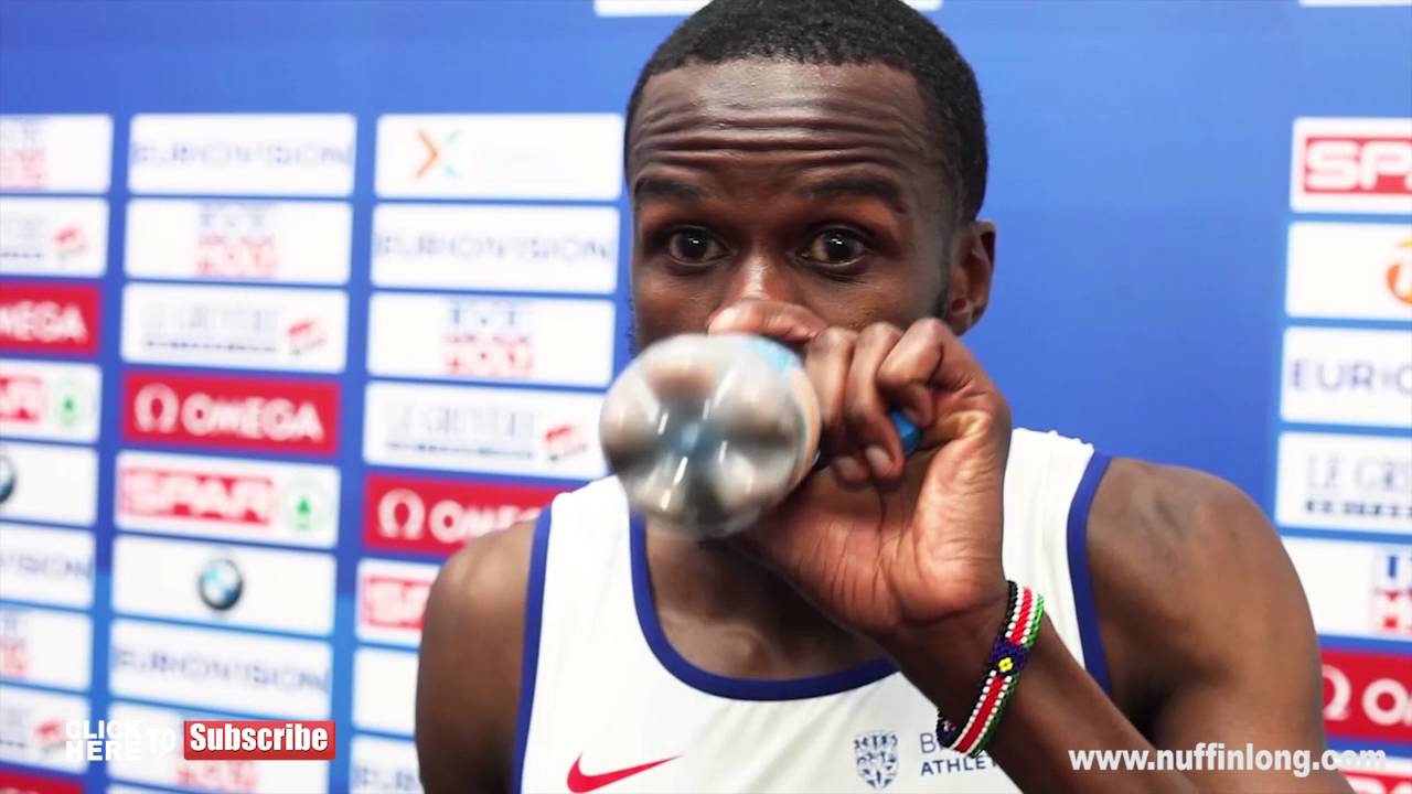 RABAH YOUSIF TALKS FOR THE 4 x 400m MEN ON THEIR 3RD PLACE | European Athletics Championships 2016