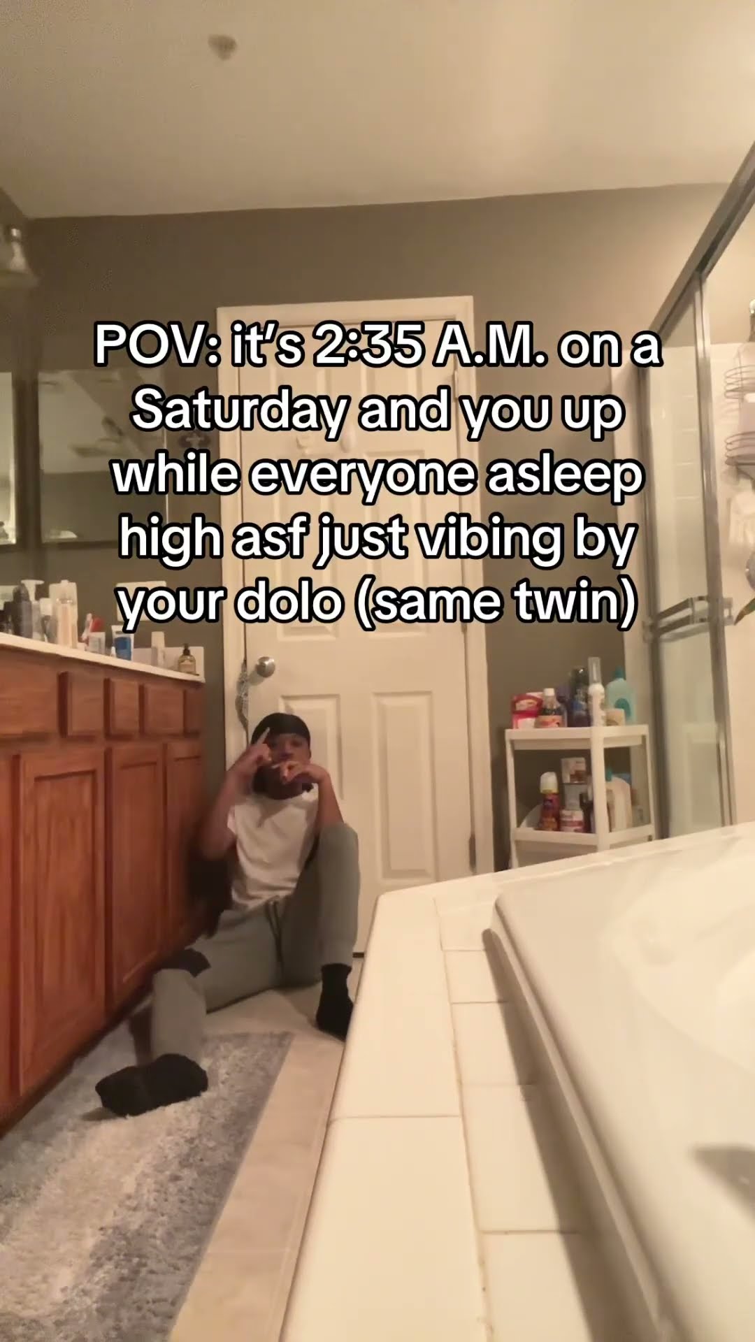 When you up mad early just vibing with prvnci