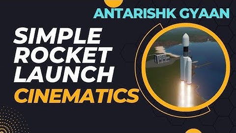 Cinematic Launch of Rocket in SimpleRockets2 |Simple Rockets 2| #simplerockets2 #kerbalspaceprogram