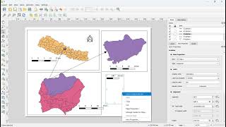 How to prepare the Study area map in qgis