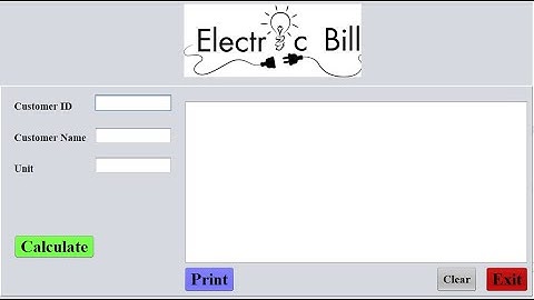 Electricity Billing System