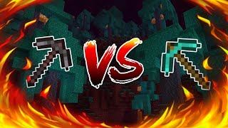 Netherite VS Diamonds tools TEST | Is netherite better than diamonds?|(Minecraft 1.16 Nether Update) screenshot 4