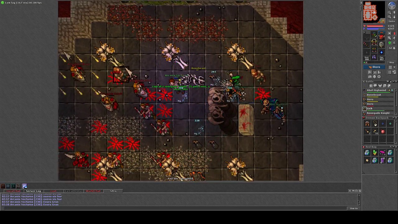 [TEAM HUNT] Heroes Old Fortress in Edron - ED/MS - 1.1kk to 1.4kk/h ...