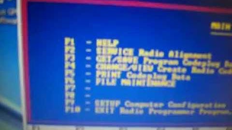 WD4AM Motorota GP-300 Windows XP Software