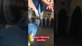 Repair Steering Gearbox Scania #shorts #scania #prie21