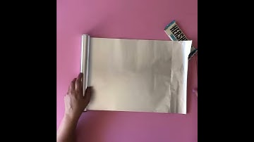Diy wrappers for chocolate bars😋||How to wrap chocolate bars with foil