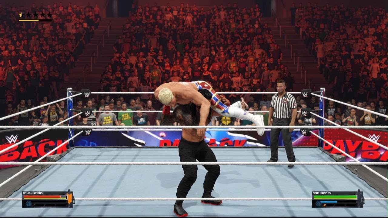 WWE 2K25 - Romain Reigns vs Cody Rhodes | Extreme Rules Match | PlayStation 5