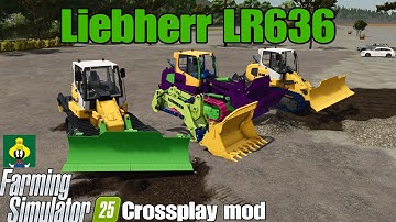 Liebherr LR636 / FS25 crossplay mod