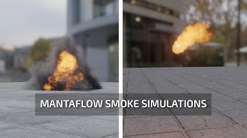 Mantaflow Smoke Simulations