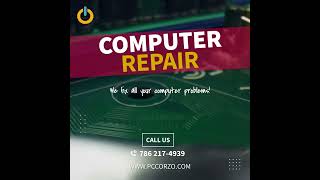 Computer Repair Services by: Pc Corzo Solutions Inc. Miami Computer Repair Services