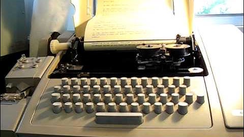 ASR-33 Teletype Demonstration - Telephone Museum of PEI.