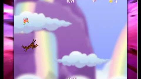 Robot Unicorn Attack: Evolution - Part 1: Upsidedown Daily Challenge