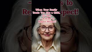 When Your Family Treats You Like a Child, Do THIS – 4 Ways to Regain Respect!