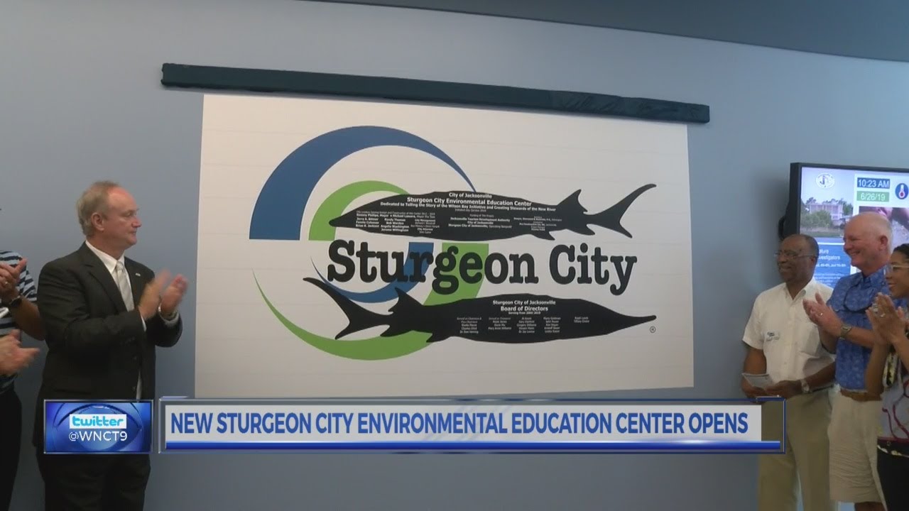 City of Jacksonville unveils Sturgeon City Environmental Education