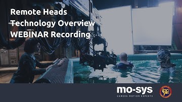 Mo-Sys Society of Camera Operators Presentation - Remote Head Technology Overview