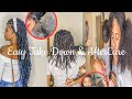 How to take down Soft Locs FAST AND EASY | Plus knot care, Ends clipping, Aftercare