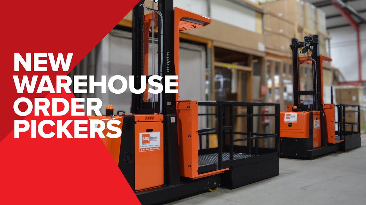 New! Toyota Electric Warehouse Order Pickers - Tippers Building Materials