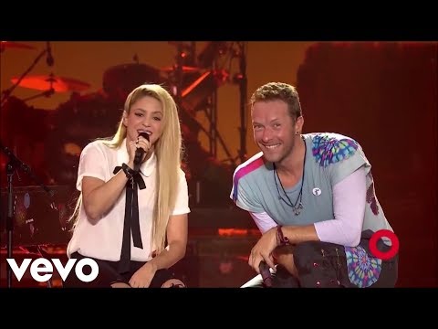Shakira - Chantaje (Feat. Coldplay) (Live at Global Citizen Festival 2017)