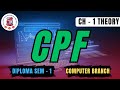 THEORY | CH-1 | CPF  | SEM 1 | DIPLOMA ENGG.