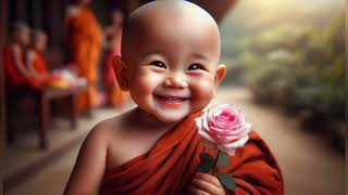 baby monk so cute &baby cute cat by jyoti badiger 44 views 3 weeks ago 3 minutes, 1 second