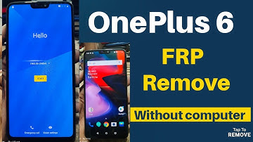 OnePlus 6 Frp Unlock with out computer by @saiviratofficial