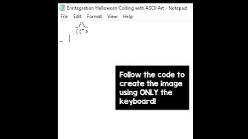 Erintegration Coding with ASCII Text Art!