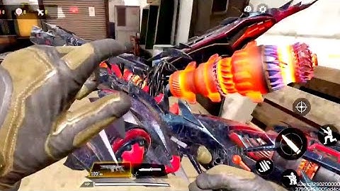 Weapon inspection animation while running and jumping | Codmobile Leaks