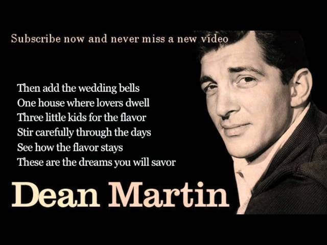Dean Martin - Memories Are Made