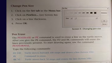 26/12/2020|| class 3|| sub Computer|| chapter 8||MORE ABOUT LOGO