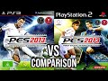 PES 2013 PS3 مقابل PS2 