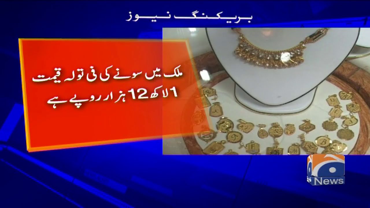 New Gold Price in Pakistan - 10th November 2020
