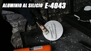 ¿CÓMO SOLDAR ALUMINIO CON ELECTRODO? || PRACTICA DE ALUMINIO SIN PRECALENTAMIENTO E4043 ||