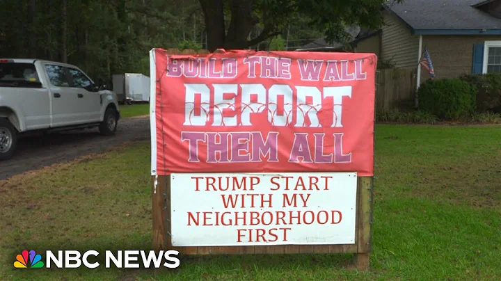 North Carolina man's 'Deport Them All' sign targets neighbor, a legal U.S. citizen