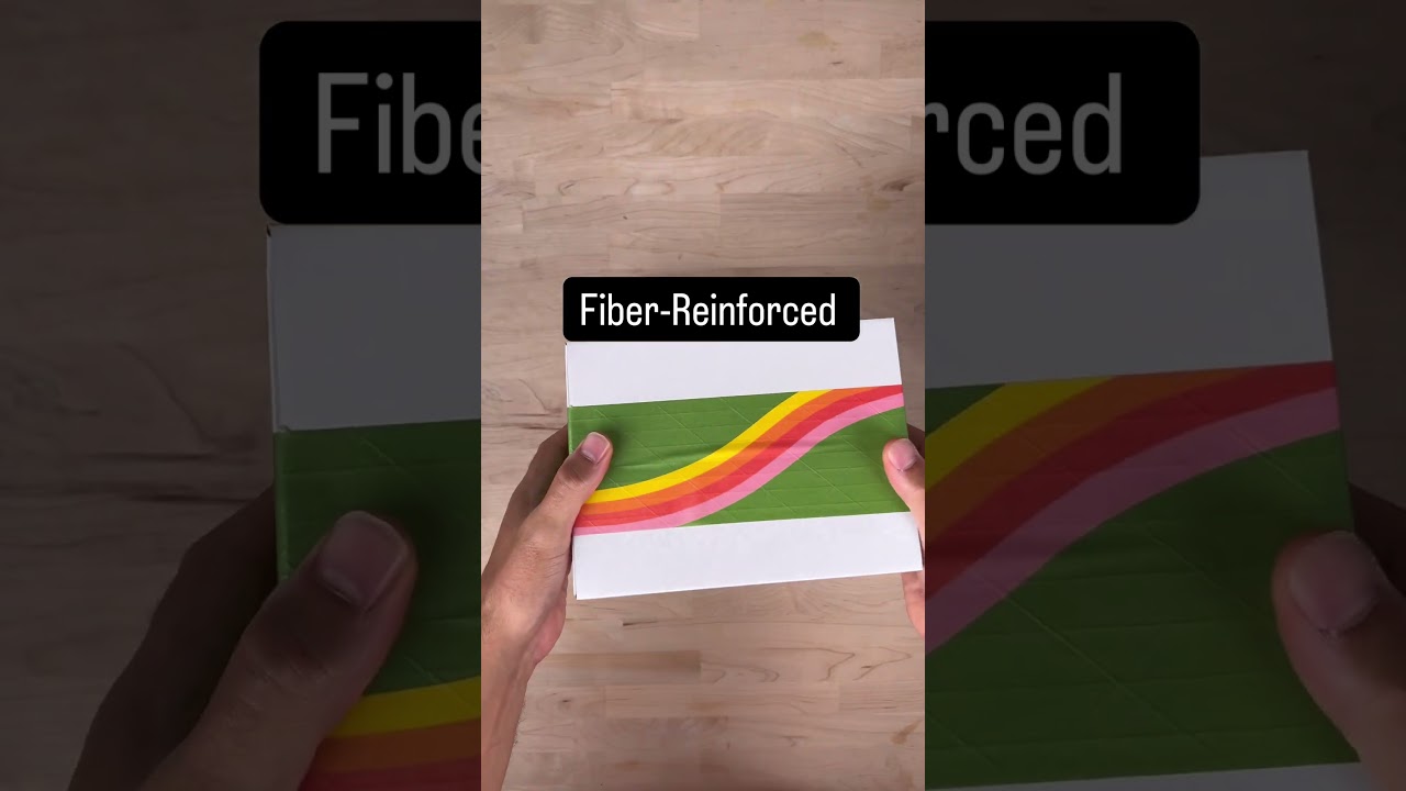 Custom Water-Activated Packaging Tape: Full-Color on White Kraft