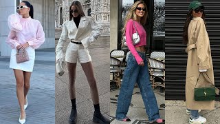 STREET STYLE ОБРАЗЫ НА ВЕСНУ/ГЛАВНЫЕ НАПРАВЛЕНИЯ В УЛИЧНОЙ МОДЕ