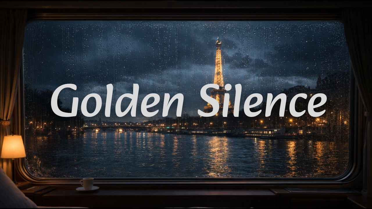 Golden Silence | 2 Hours of Rainy Night Ambient for Deep Focus, Study & Productivity