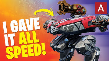 FASTEST LUCHADOR (using 2x Accelerators) War Robots Titan Gameplay WR