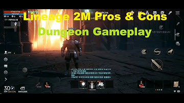 Lineage 2M gameplay Dungeon| HD Settings| Game Pros & Cons